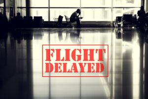 Flug verspätet