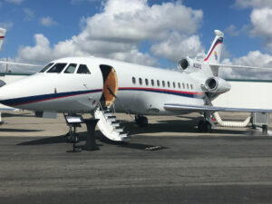 Mit dem Privatjet nach Spanien