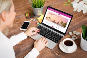 Online-Reisebuchung