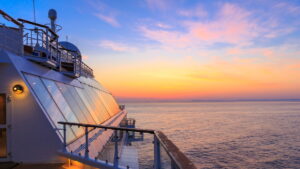Sonnenuntergang Kreuzfahrt